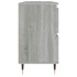 Mueble de baño madera de ingeniería gris Sonoma 80x33x60
