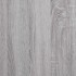 Mueble de baño madera de ingeniería gris Sonoma 80x33x60