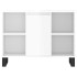 Mueble de baño madera de ingeniería blanco brillo 80x33x60