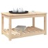 Mesa de jardín madera maciza de pino 82,5x50,5x45