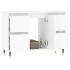 Mueble de baño madera de ingeniería blanco 80x33x60