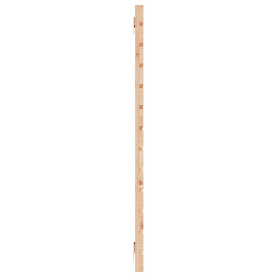 Cabecero de cama de pared madera maciza de pino 166x3x91,5
