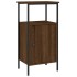 Mesitas noche 2 uds madera ingeniería marrón roble 41x31x80