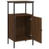 Mesitas noche 2 uds madera ingeniería marrón roble 41x31x80