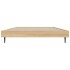 Estructura de cama sin colchón madera roble Sonoma 90x200