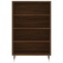 Aparador alto madera de ingeniería marrón roble 57x35x90