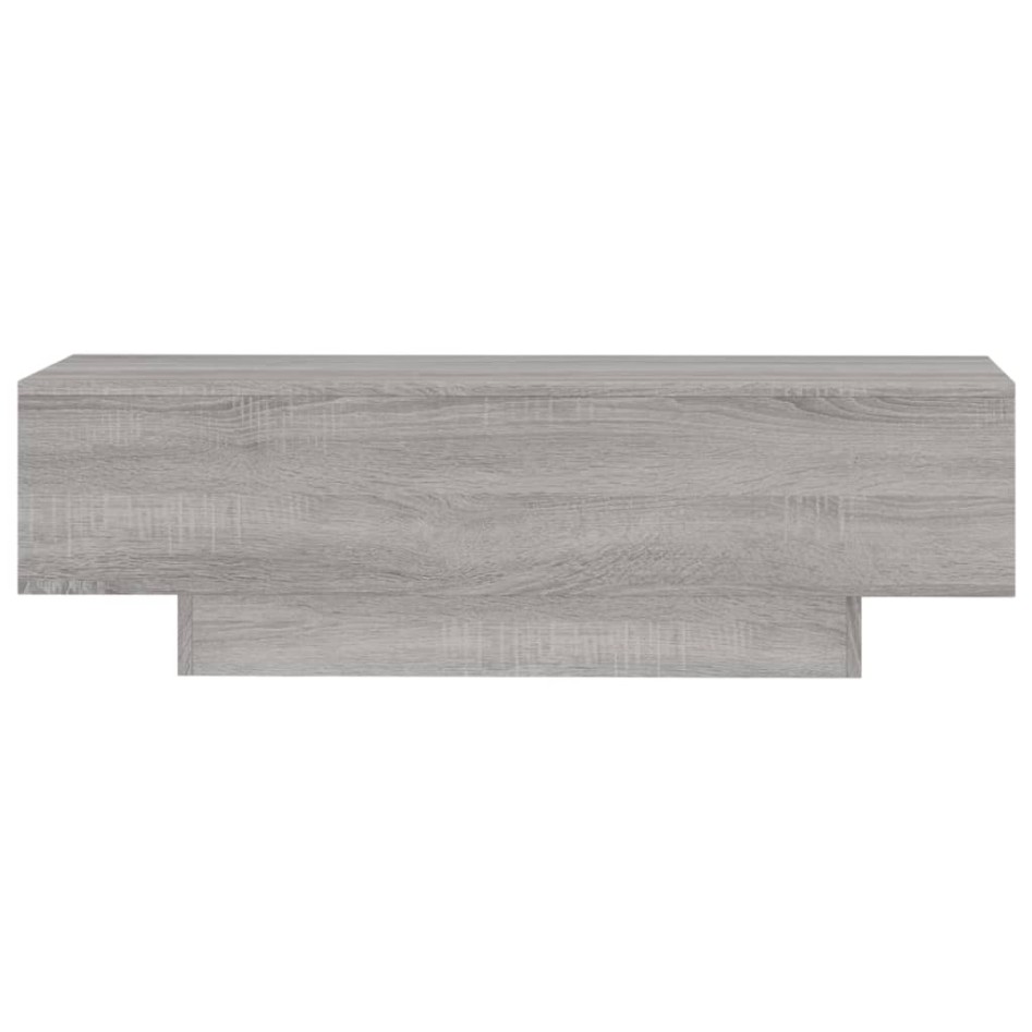 Mesa de centro madera de ingeniería gris Sonoma 100x49,5x31