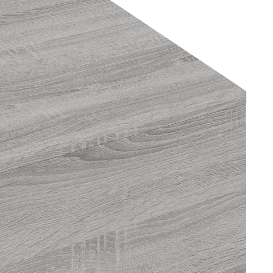 Mesa de centro madera de ingeniería gris Sonoma 100x49,5x31