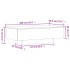 Mesa de centro madera de ingeniería gris Sonoma 100x49,5x31