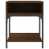 Mesitas noche 2 uds madera ingeniería marrón roble 40x41x50