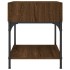 Mesitas noche 2 uds madera ingeniería marrón roble 40x41x50