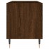 Mueble de discos madera de ingeniería marrón roble 85x38x48