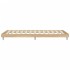 Estructura de cama sin colchón madera roble Sonoma 100x200