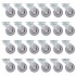 Ruedas giratorias 24 unidades 50