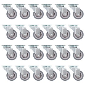Ruedas giratorias 24 unidades 50