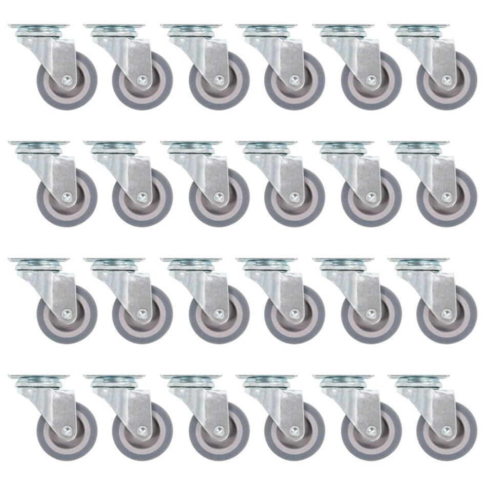 Ruedas giratorias 24 unidades 50