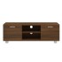 Mueble para TV madera contrachapada marrón roble 120x40,5x35