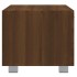 Mueble para TV madera contrachapada marrón roble 120x40,5x35