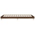 Estructura de cama sin colchón madera marrón roble 75x190