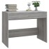 Escritorio de madera de ingeniería gris Sonoma 101x50x76,5