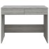 Escritorio de madera de ingeniería gris Sonoma 101x50x76,5