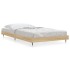Estructura de cama sin colchón madera roble Sonoma 100x200