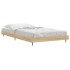 Estructura de cama sin colchón madera roble Sonoma 100x200