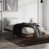Estructura cama sin colchón madera roble ahumado 75x190