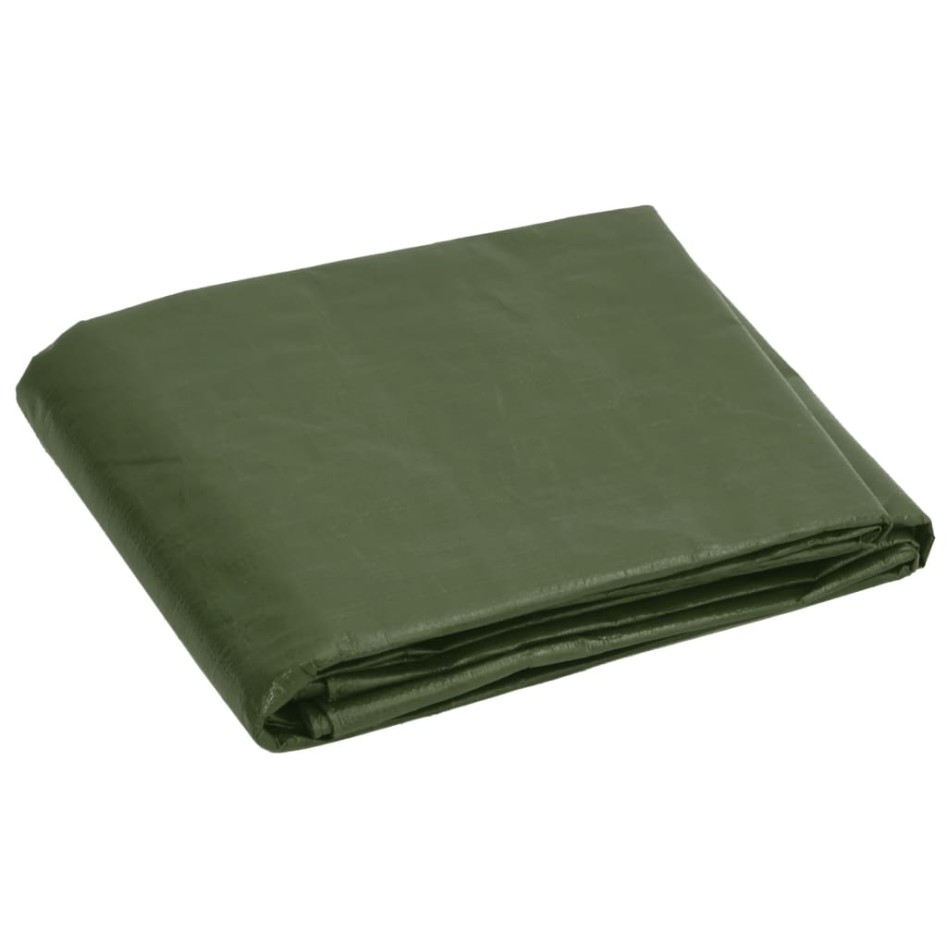 Lona HDPE verde 180 g/m² 6x10