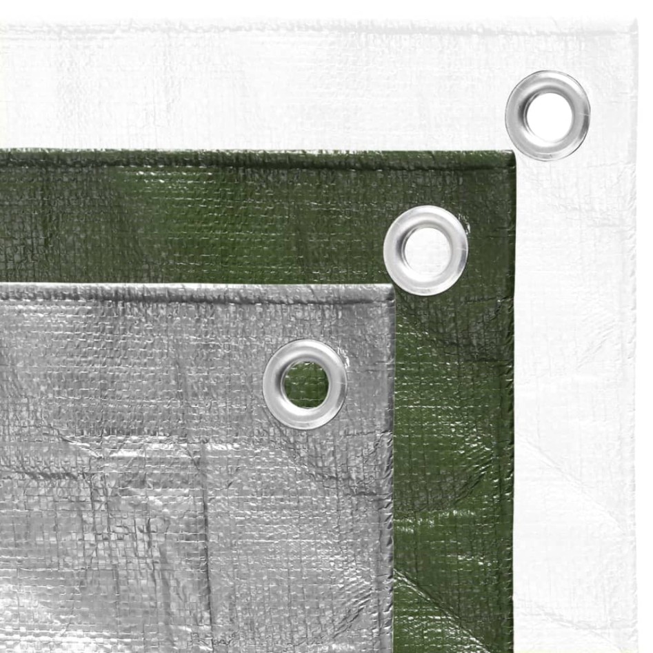 Lona HDPE verde 180 g/m² 6x10