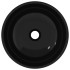 Lavabo de vidrio templado negro 35x12