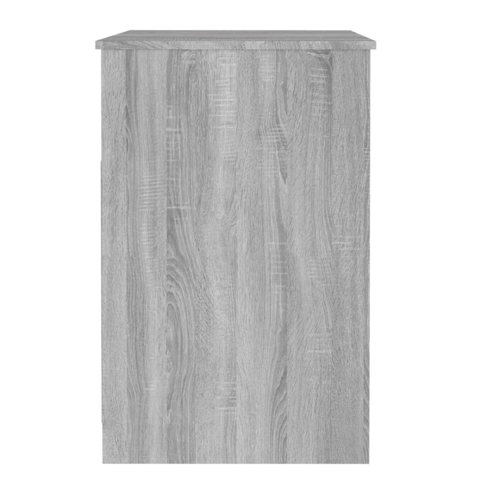 Cajonera de madera contrachapada gris Sonoma 40x50x76