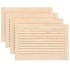 Puerta de armario de lamas 4 uds madera de pino 39,5x59,4