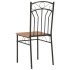Sillas de comedor 2 unidades MDF