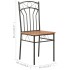 Sillas de comedor 2 unidades MDF