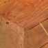 Mesita de noche de madera maciza de mango 43x30x58
