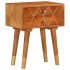 Mesita de noche de madera maciza de mango 43x30x58