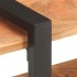 Mesita de noche de madera maciza de acacia 50x40x40