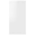 Estante cubo pared 4uds contrachapado blanco brillo