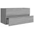 Mueble de lavabo madera de ingeniería gris Sonoma