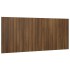 Cabecero de cama madera contrachapada roble marrón