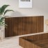 Cabecero de cama madera contrachapada roble marrón