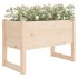 Jardinera de madera maciza de pino 78x40x52