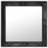 Espejo de pared estilo barroco negro 60x60