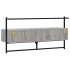 Mueble TV de pared madera ingeniería gris Sonoma 100,5x30x51
