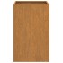 Jardinera de acero corten 42x38x75