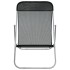Silla de playa plegable 2 uds acero recubierto textilene