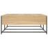 Mesa de centro madera de ingeniería roble Sonoma 100x99x40