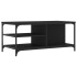Mesa de centro madera contrachapada negro 100x50x45