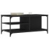 Mesa de centro madera contrachapada negro 100x50x45